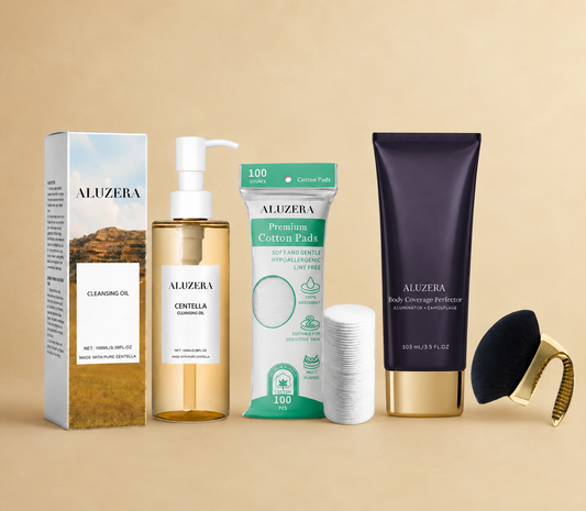 BODY COVERAGE & CLEANSING OIL SET