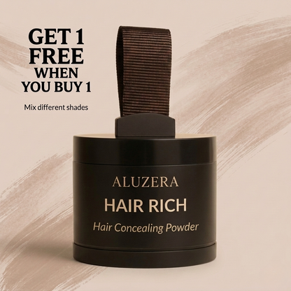 HAIR RICH hair concealer by Aluzera – one plus one free bundle offer